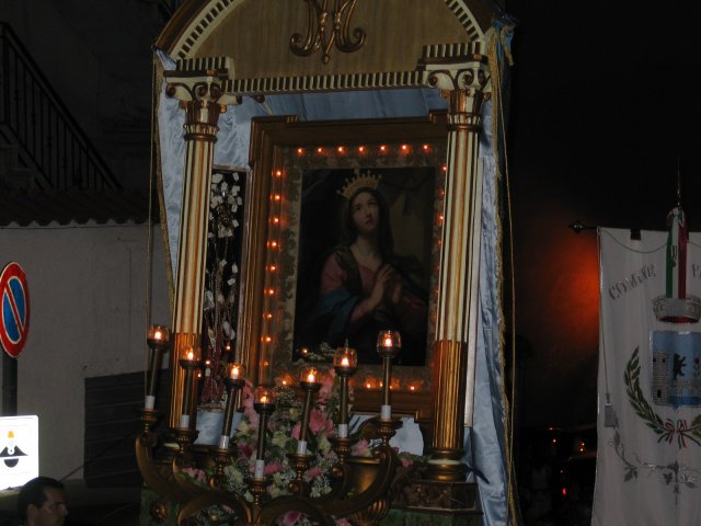 Vicovaro - Festa di Maria SS - Processione