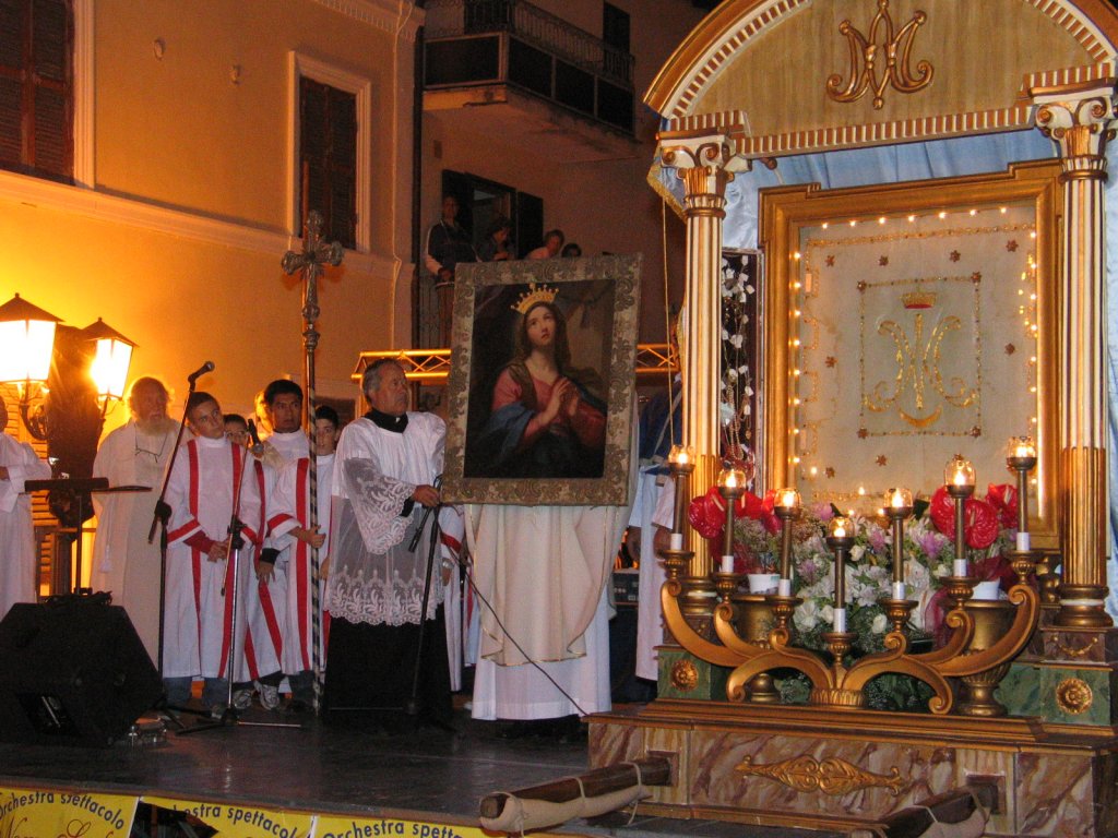 Vicovaro - Festa di Maria SS. Avv. Nostra - Benedizione del paese