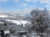 Panorama da Vicovaro verso Mandela con la neve