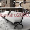 Vicovaro - Largo P. Rotondi - Neve 2012