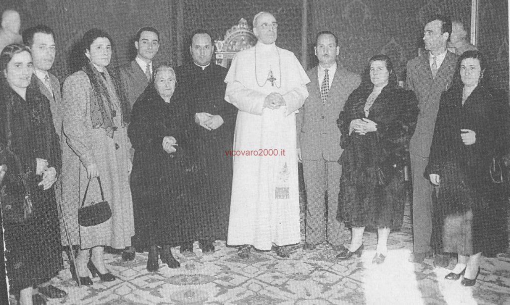 Padre VIrginio Rotondi in udienza da Papa Pio XII