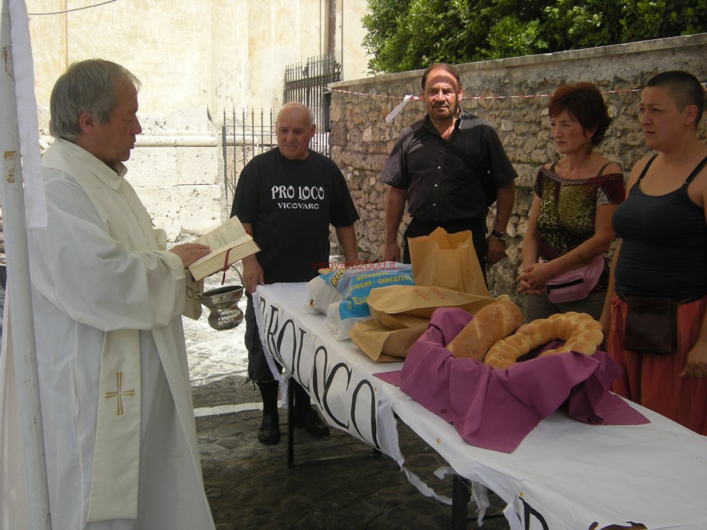 Sagra del Pane 2012 - Benedizione del pane