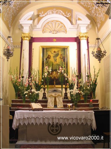 Chiesa San Salvatore - Vicovaro - altare maggiore