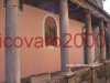 Vicovaro - Chiesa di Sant'Antonio - Colonnato ed immagine sacra dopo il restauro