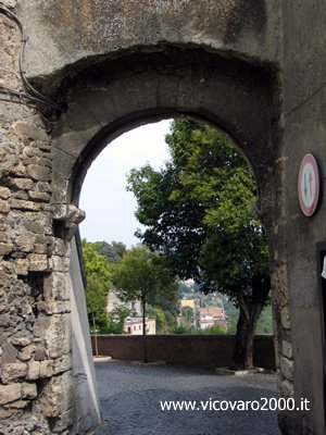Vicovaro - Passaggio Porta Capu (Porta di sopra o porta Abruzzi)