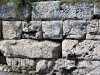 Vicovaro - dettaglio delle mura ciclopiche